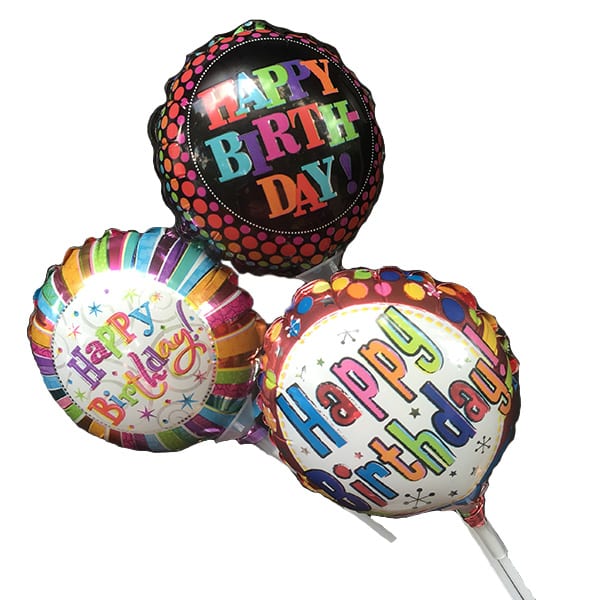 Mini Mylar- Birthday