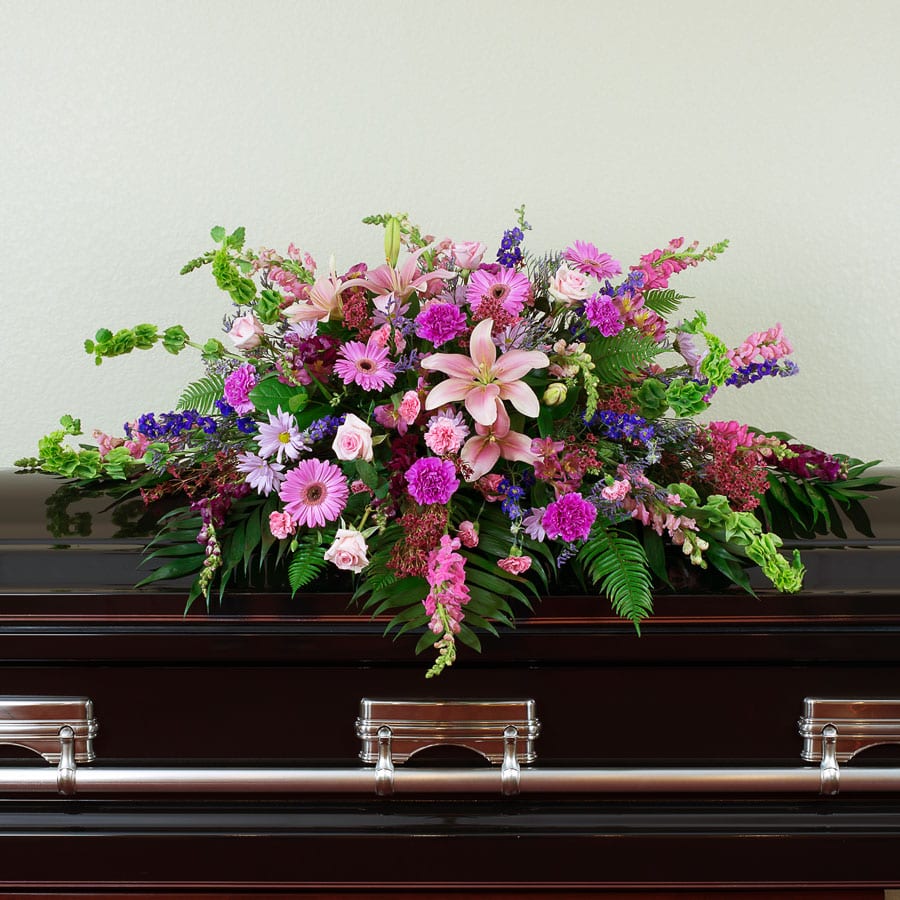 Gentle Passage Casket Spray