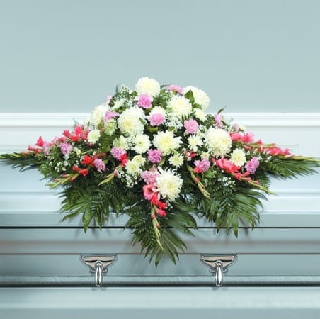 Peaceful Rest Casket Spray