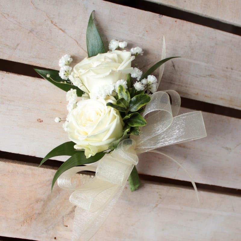 Pin-On Corsage: Double Spray Rose