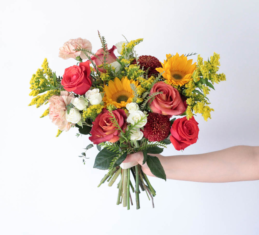 Colorful Bridal Bouquet