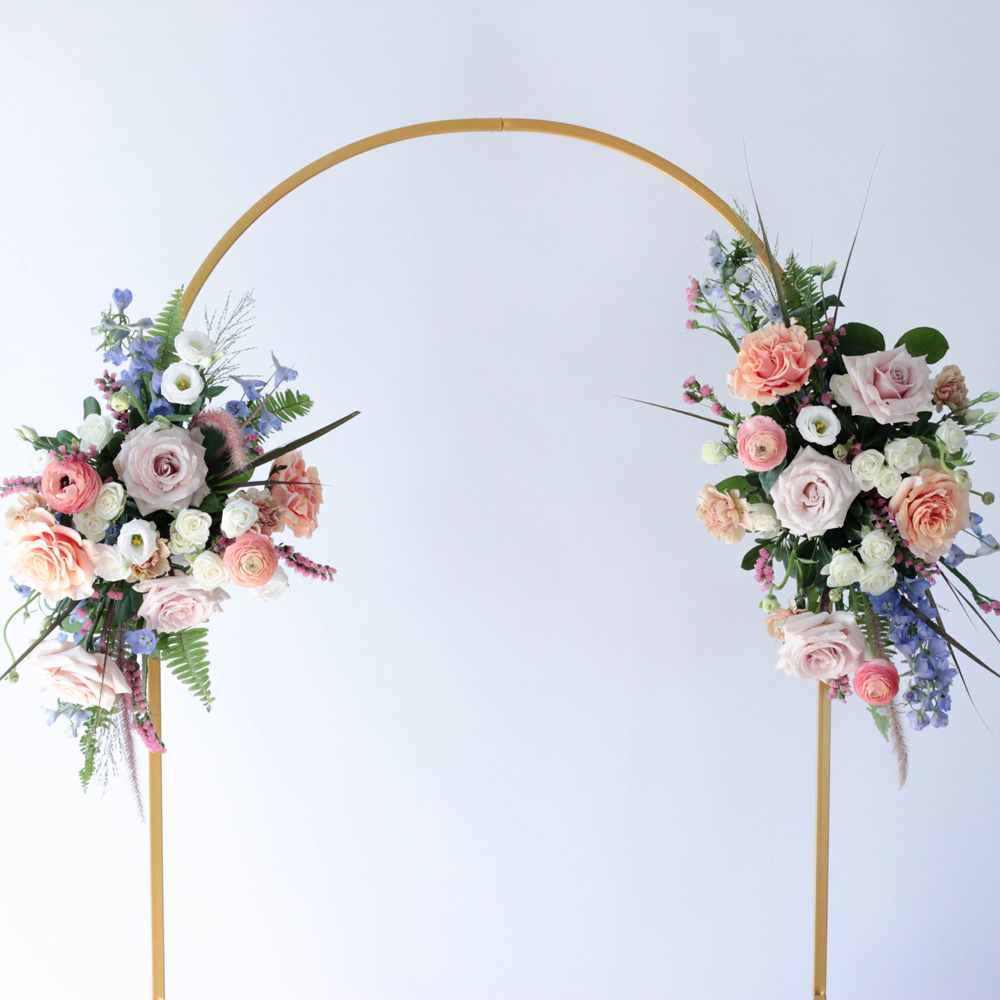 floral swag for wedding arch