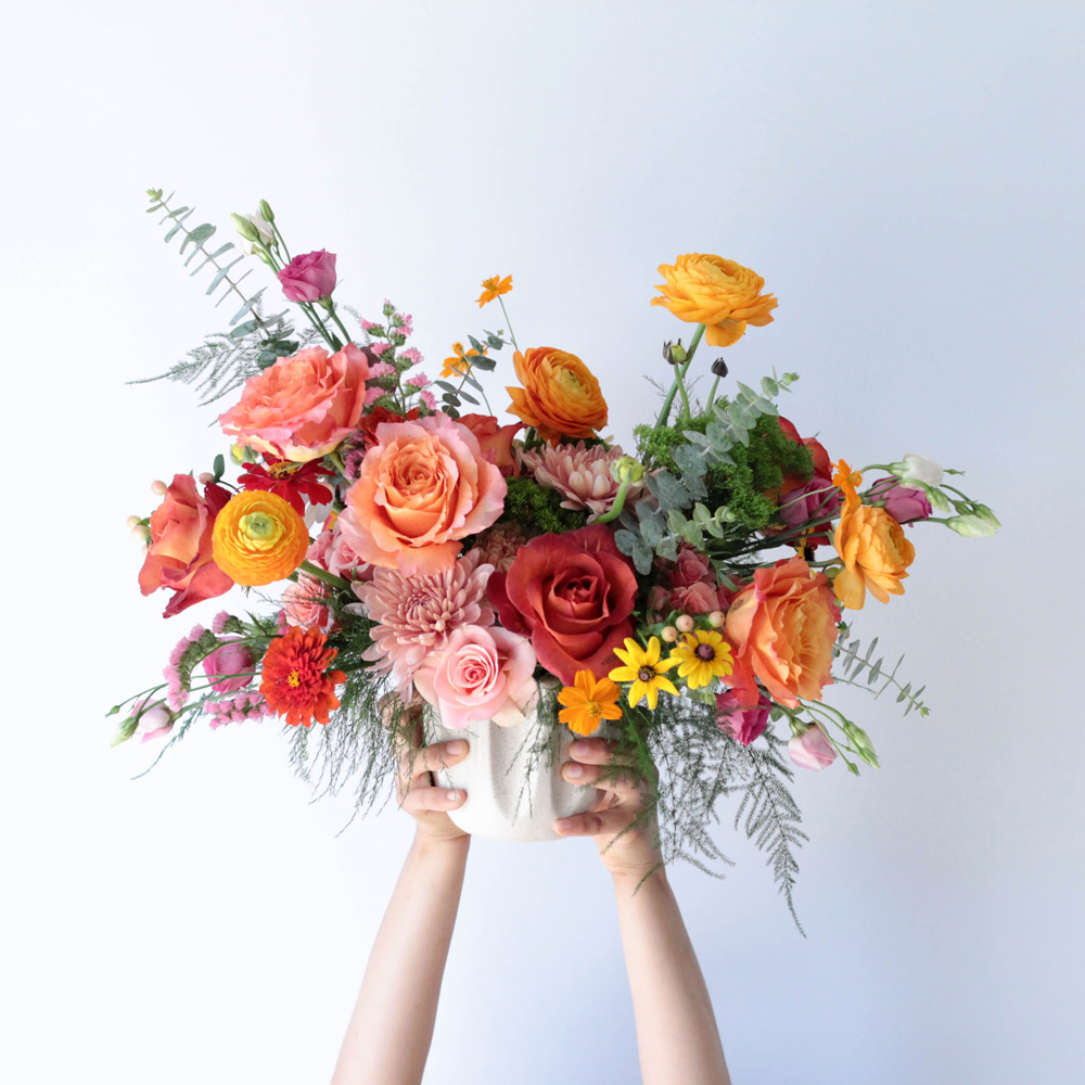 Medium Ceramic Wedding Bud Vase
