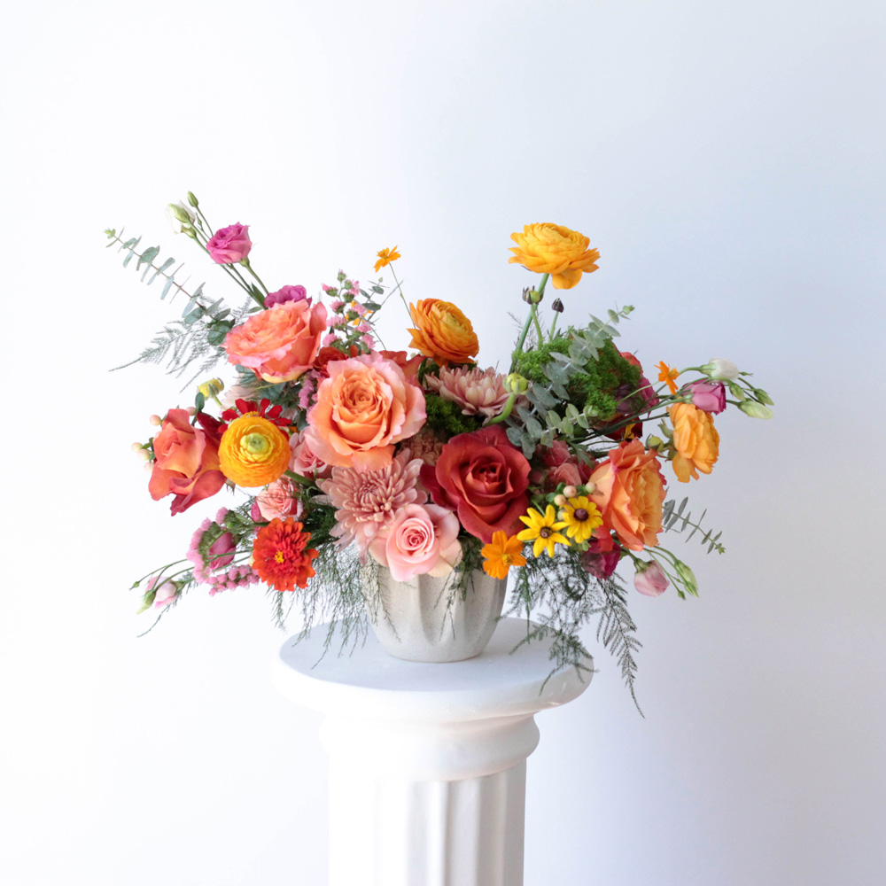 Medium Ceramic Wedding Bud Vase