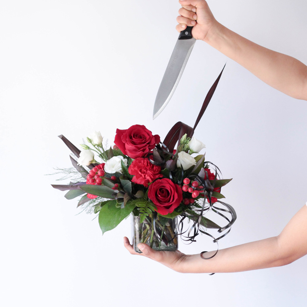 Bloody Mary Halloween Flowers