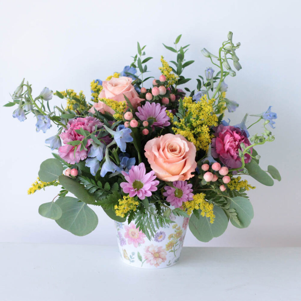 Pretty in Peach Floral Arrangement