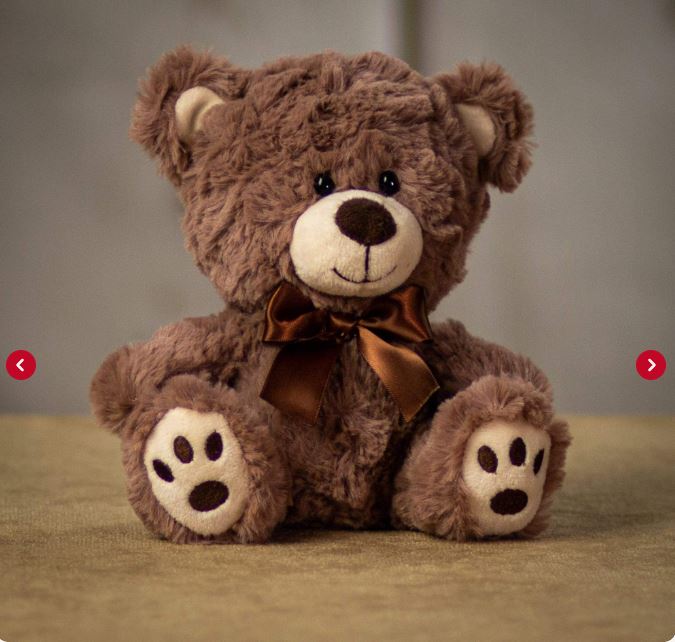 Brown Teddy Bear - 7"
