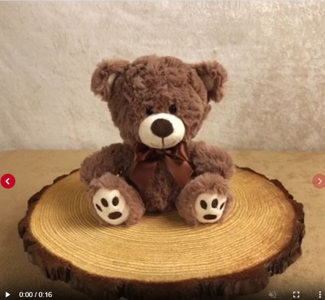 Brown Teddy Bear - 7"